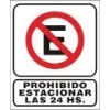 Prohibido estacionar COD 1030